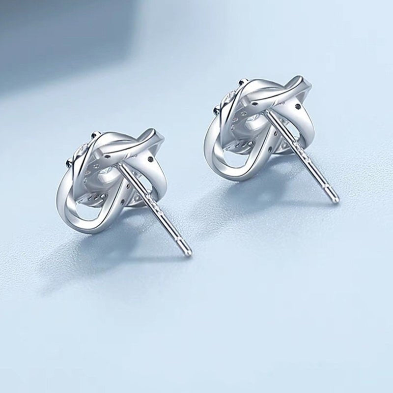 Luxuriöse Diamantohrringe