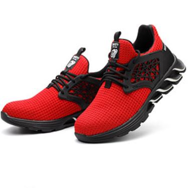 Unisex bequeme Stahlkappe Sicherheitsschuhe