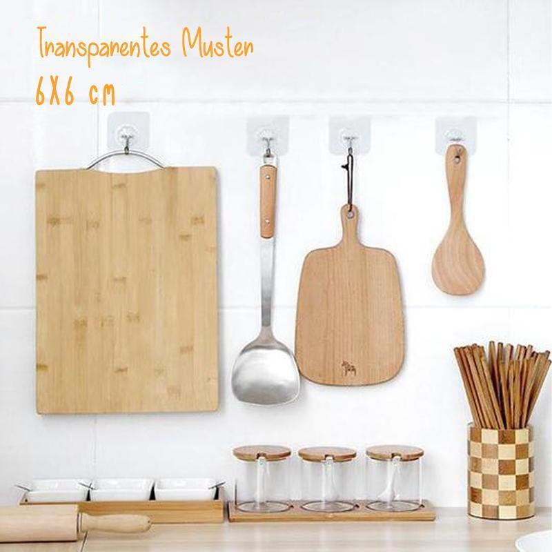 Super Starker Nahtloser Klebehaken (10/20/30 Stück)