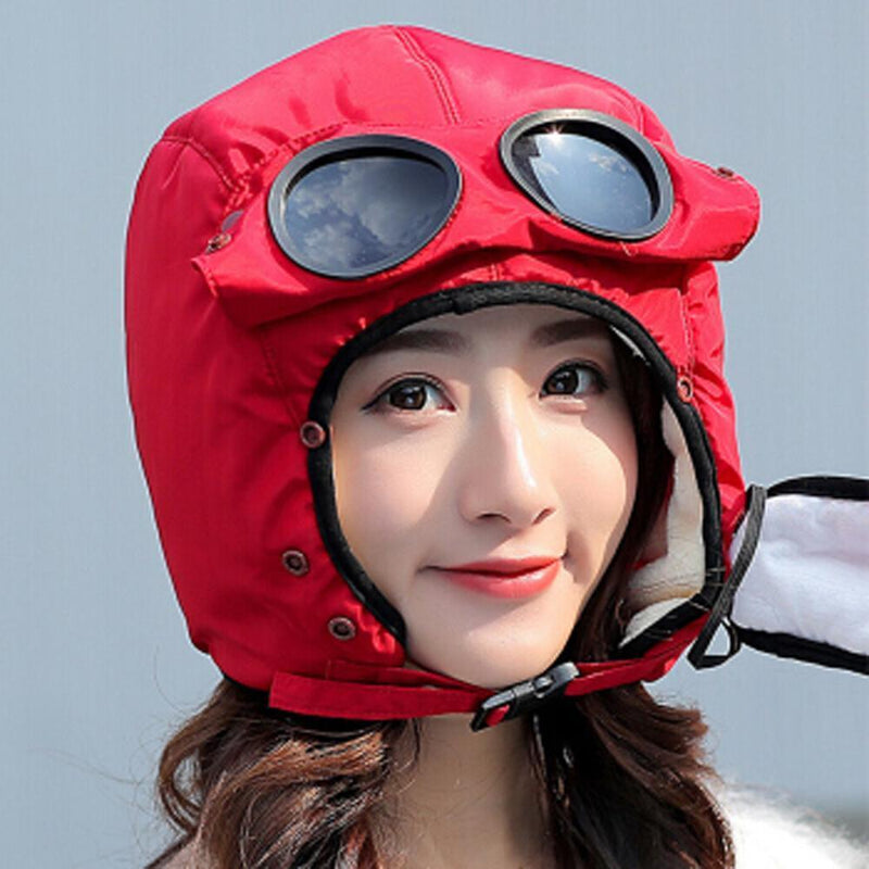 Winter warme Lokomotive Reiten Hut