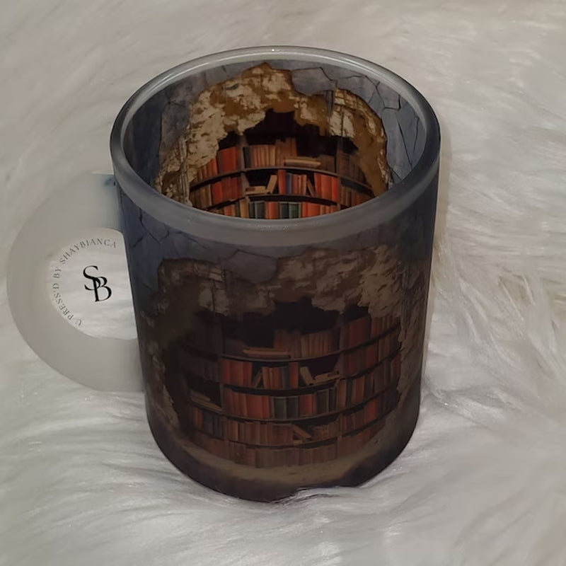 3D-Bücherregal-Tasse