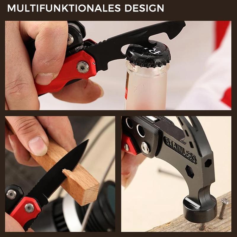 Tragbares Multitool mit Hammer