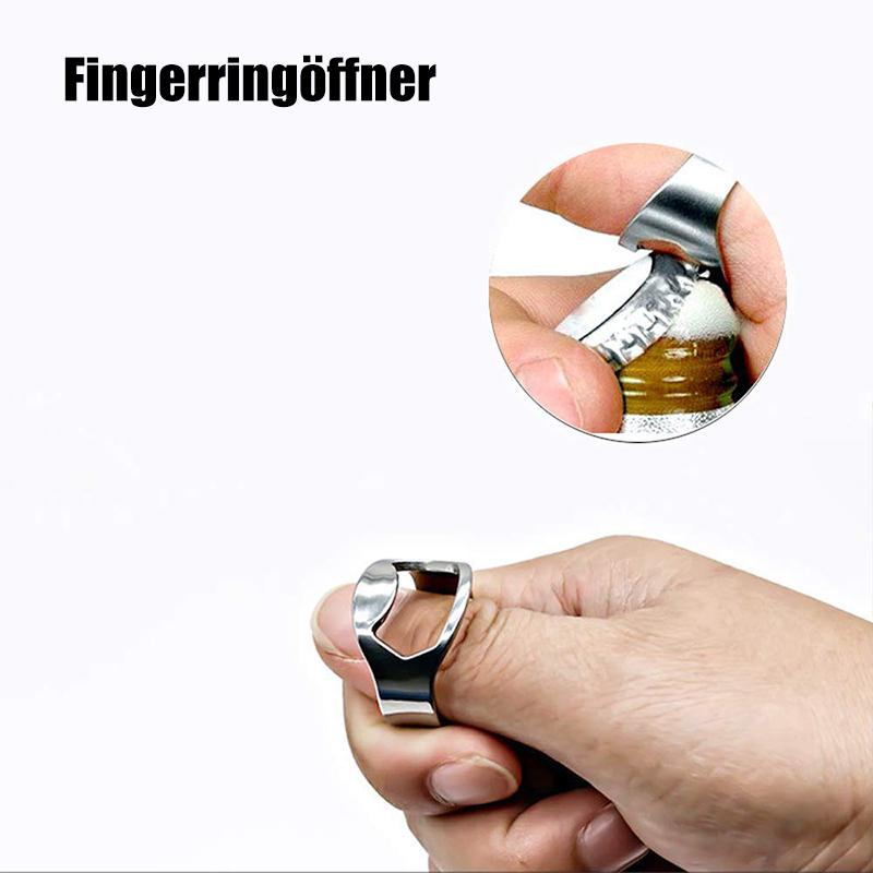 Edelstahl-Flaschenöffner Praktisch