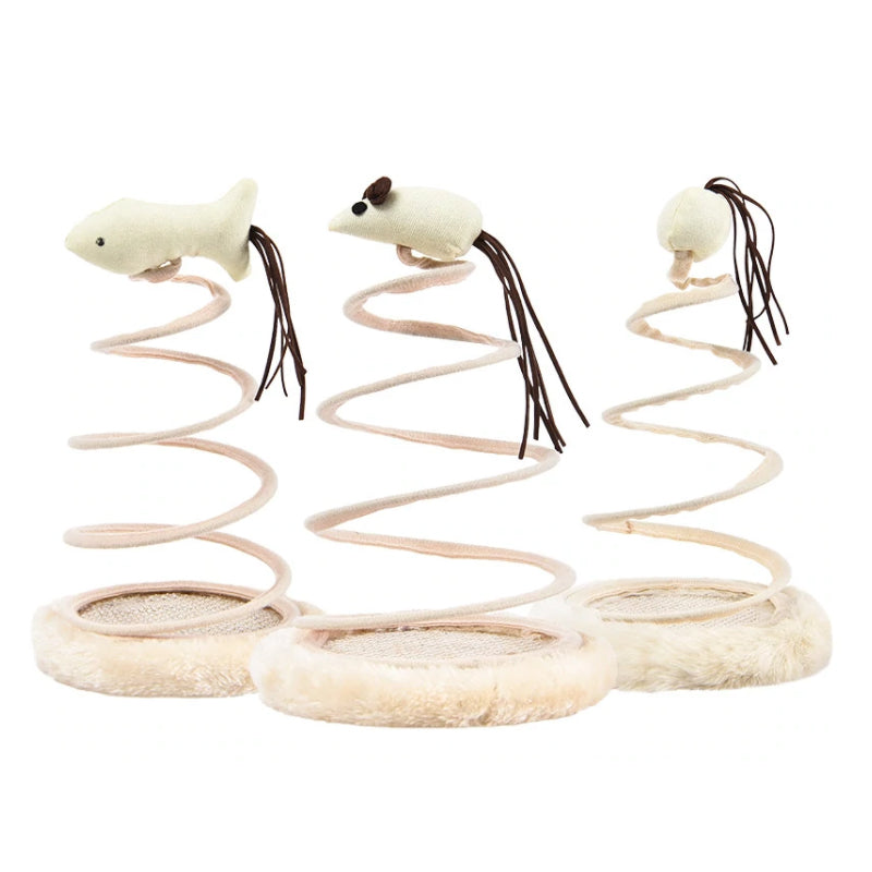 Plüsch Spiraldraht Federscheibe Spielzeug