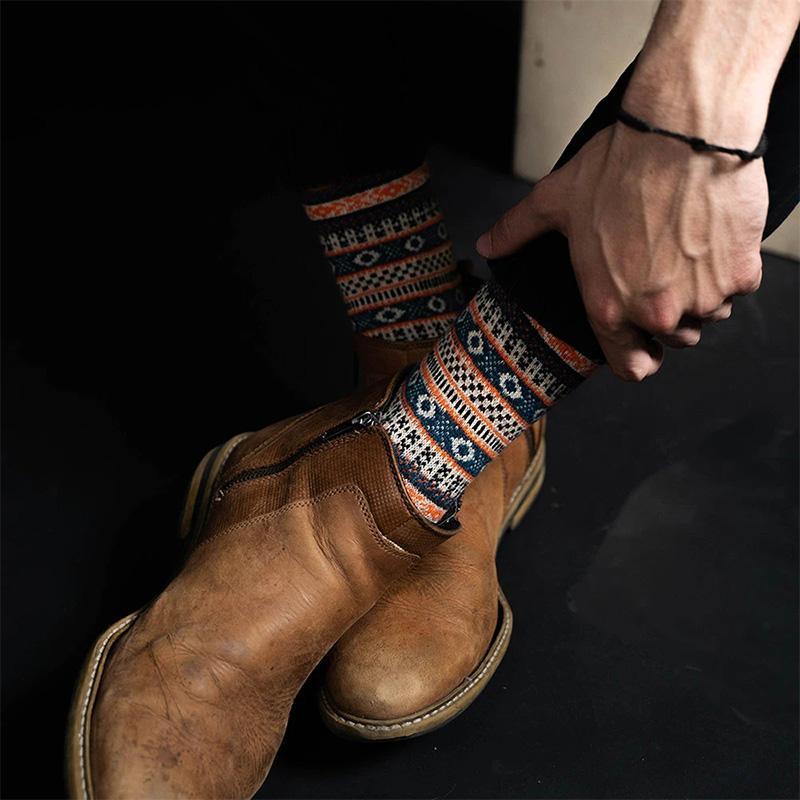 Unisex Nordischen Stil Socken
