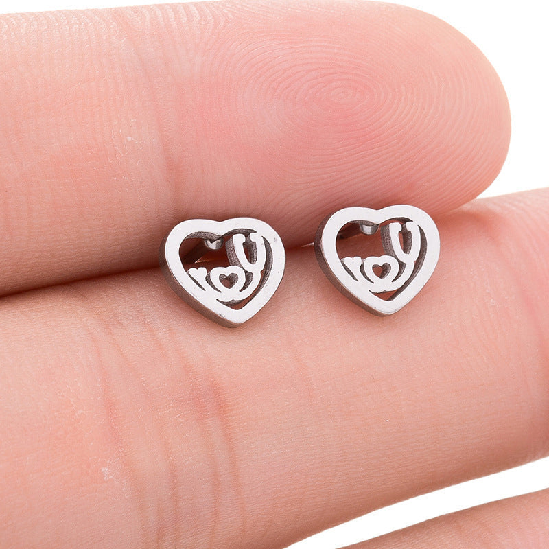 Kreative EKG-Ohrstecker