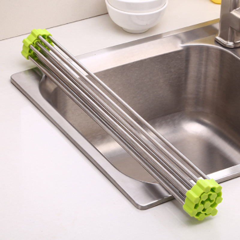 Faltbares Edelstahl Spüle Trockengestell