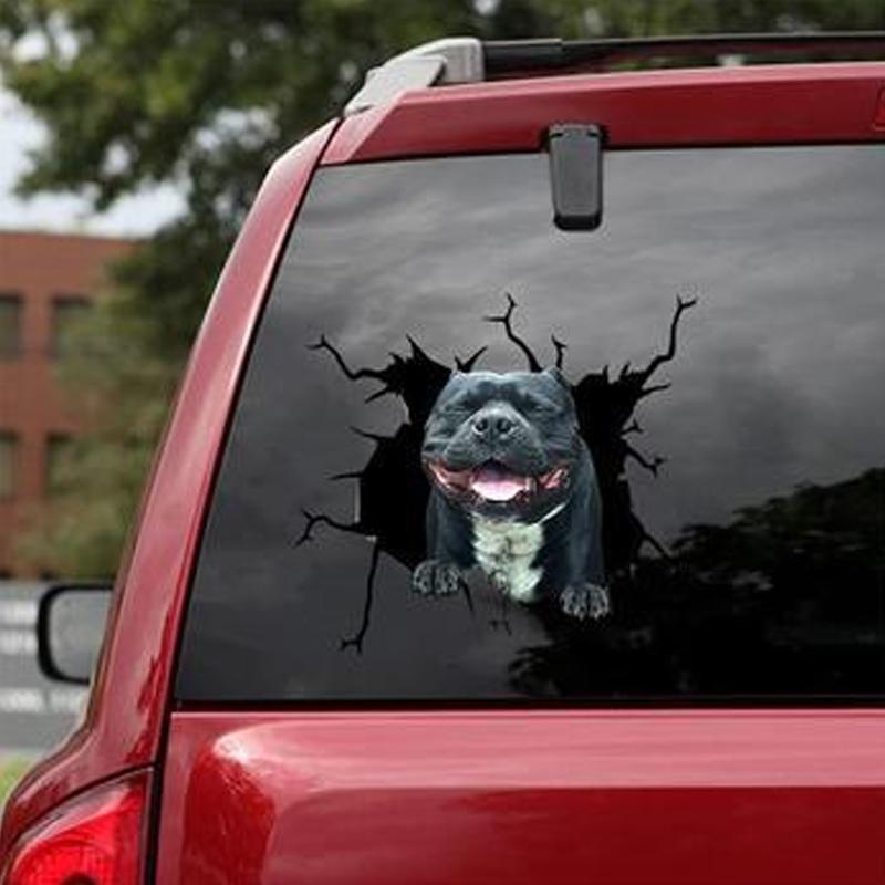 Auto Fenster Hund Aufkleber