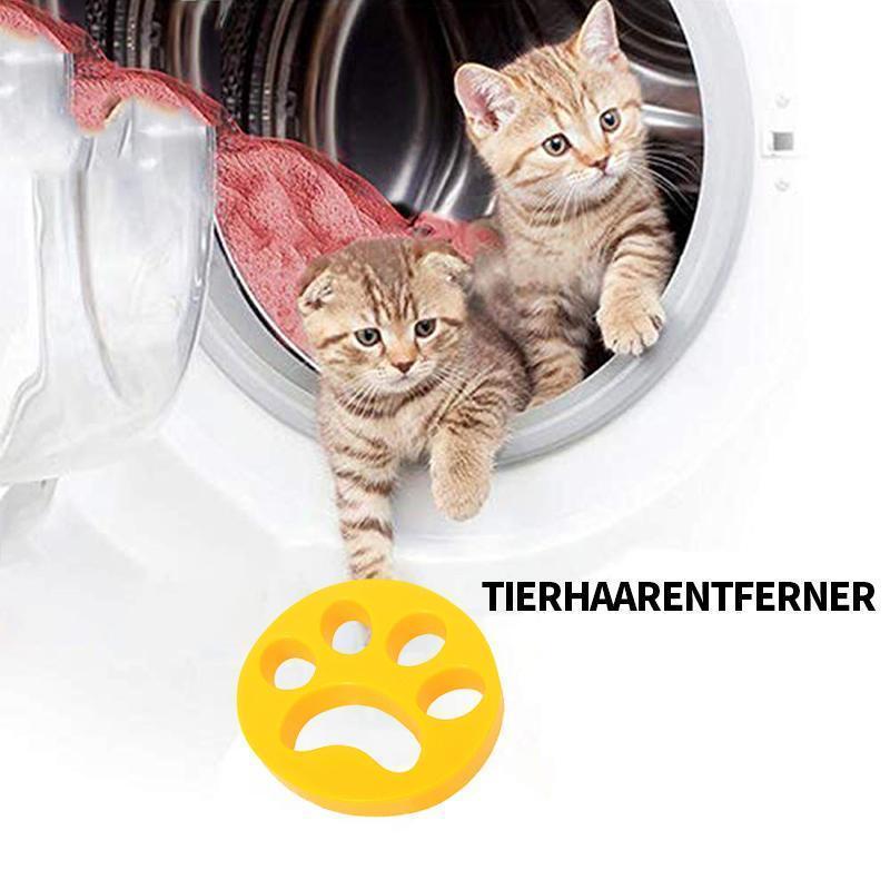 Fusselpfote zur entfernung von tierhaaren, Haarfänger Katze Hund Fellentferner Wäsche Waschmaschine Flusensieb