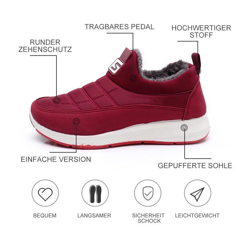Warme Schuhe mit innen Samt