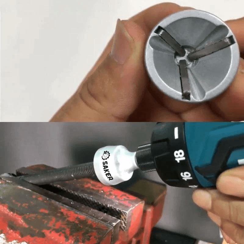 Saker® Entgratwerkzeug für Außenfasen Schrauben