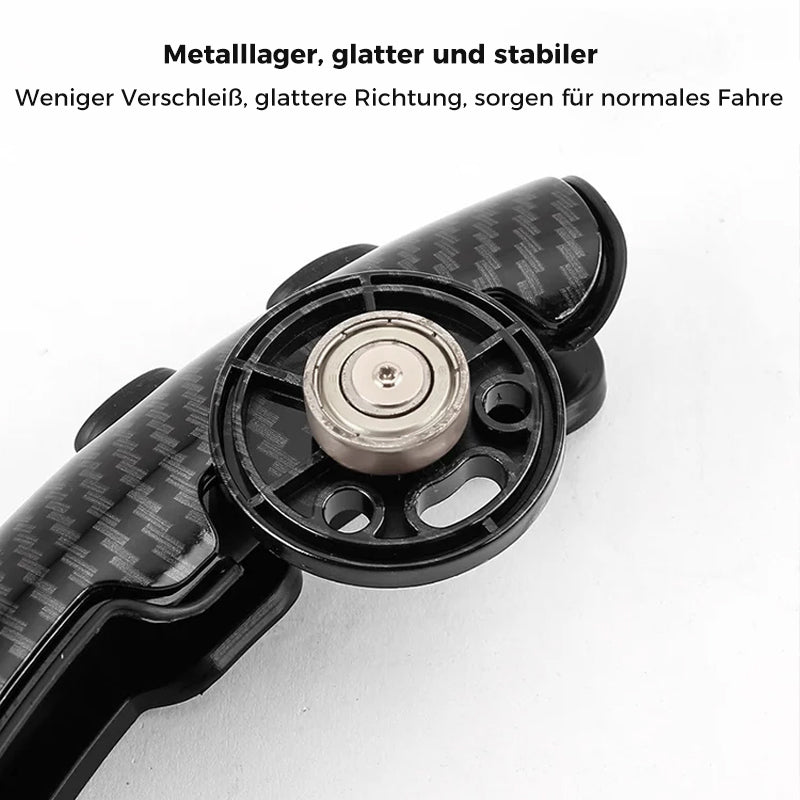 Rutschfeste Lenkradabdeckung aus Kohlefaser