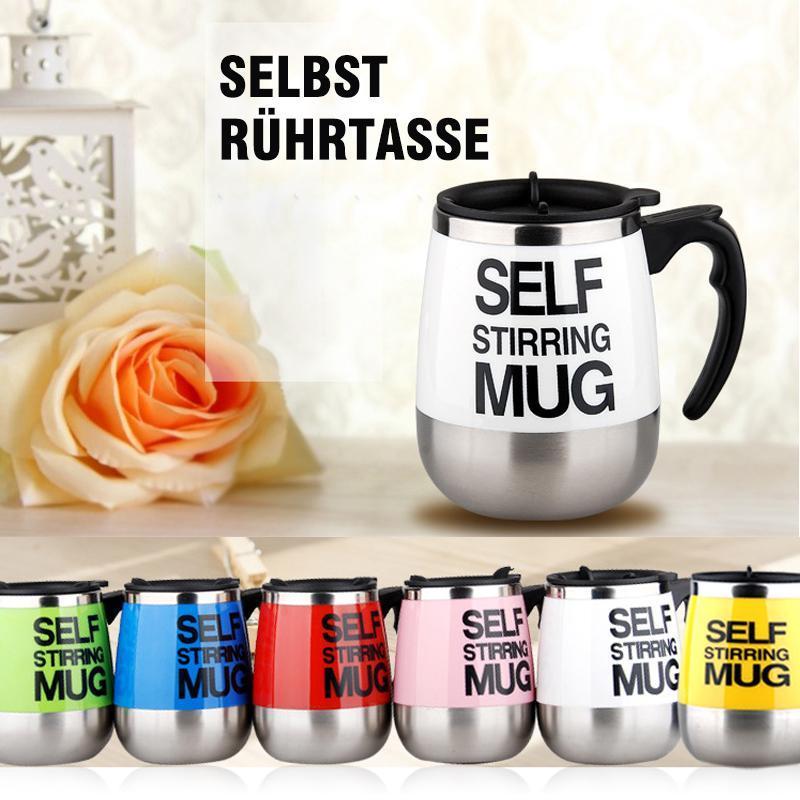 Edelstahl Becher, selbst rühren