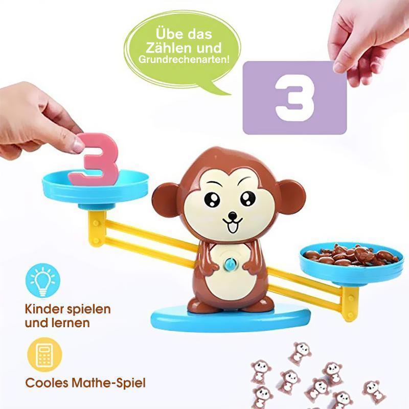 Affen Gleichgewicht: Cooles Mathe-Spiel für die Kinder