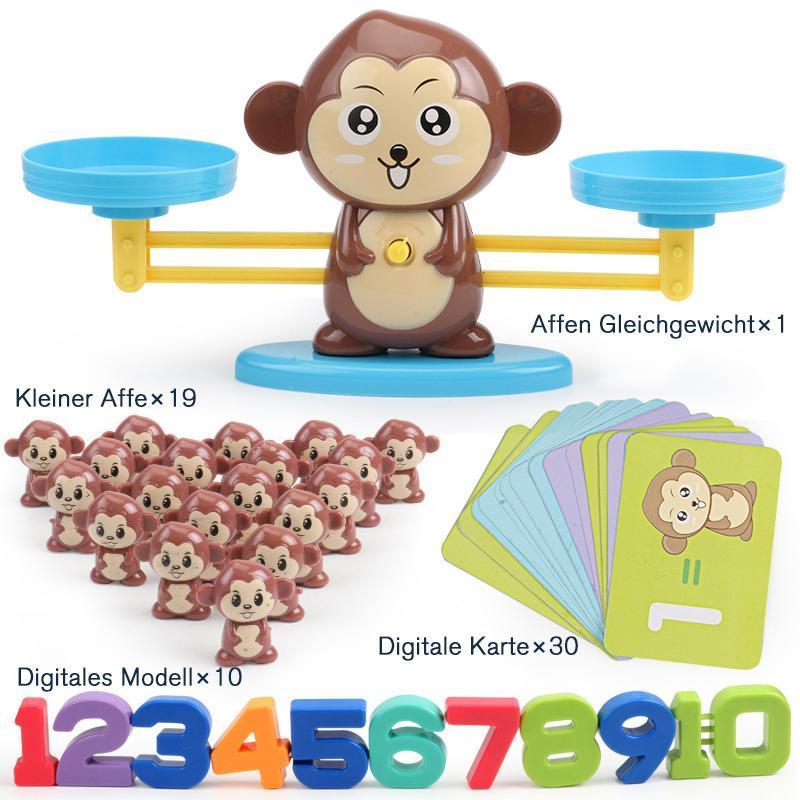 Affen Gleichgewicht: Cooles Mathe-Spiel für die Kinder