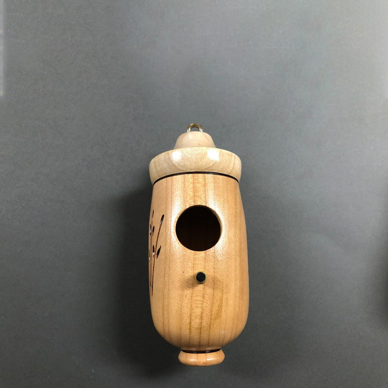 Hölzernes Kolibri-Haus - Geschenk für Naturliebhaber