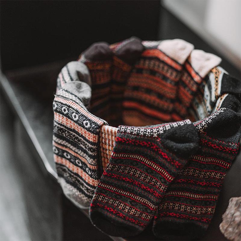 Unisex Nordischen Stil Socken