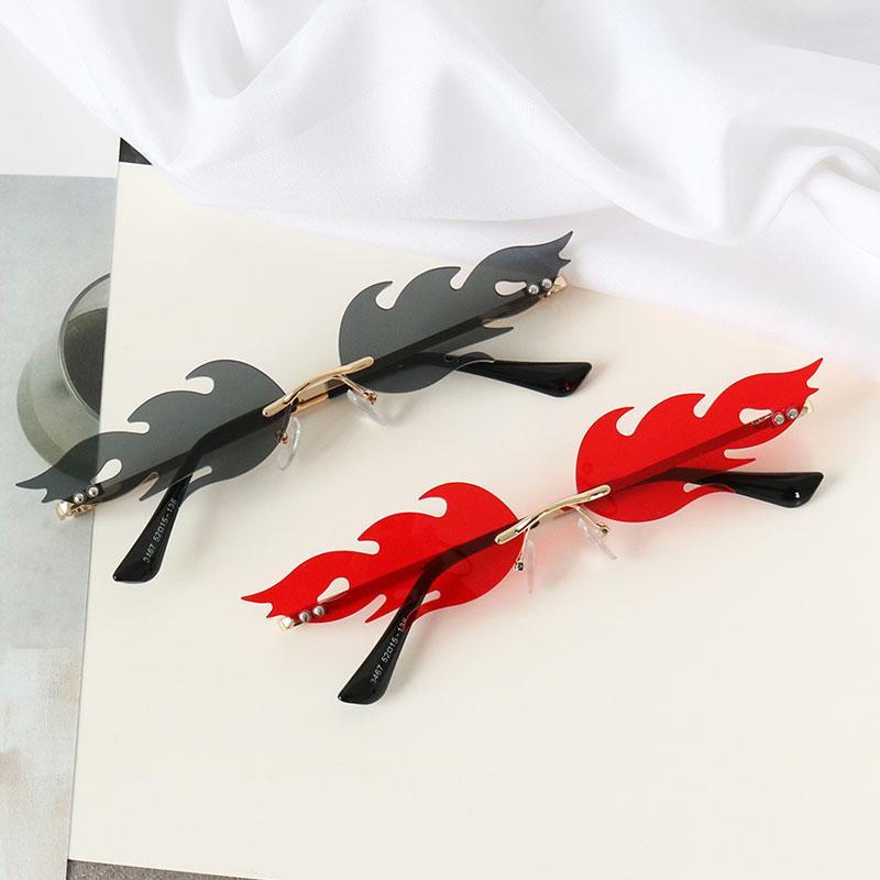 Rahmenlose Sonnenbrille