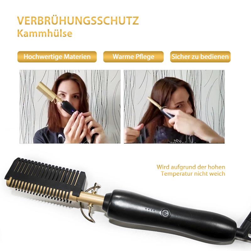 Haar gerade Styler Lockenwickler Kamm