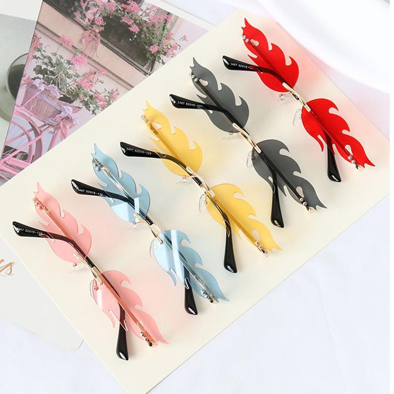 Rahmenlose Sonnenbrille