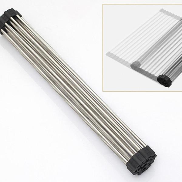 Faltbares Edelstahl Spüle Trockengestell