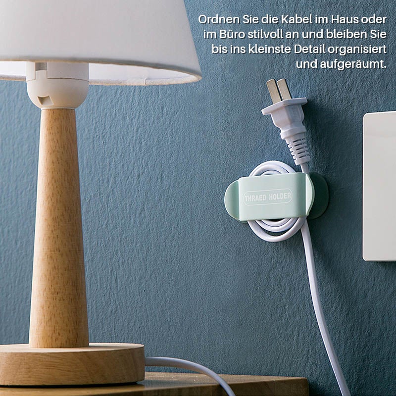 Lochfreier multifunktionaler Steckhakenhalter