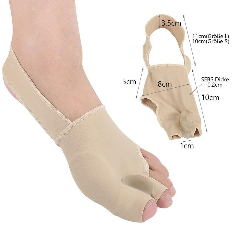 Hallux Valgus Zehenspreizer Korrektur Socken, 1 Paar