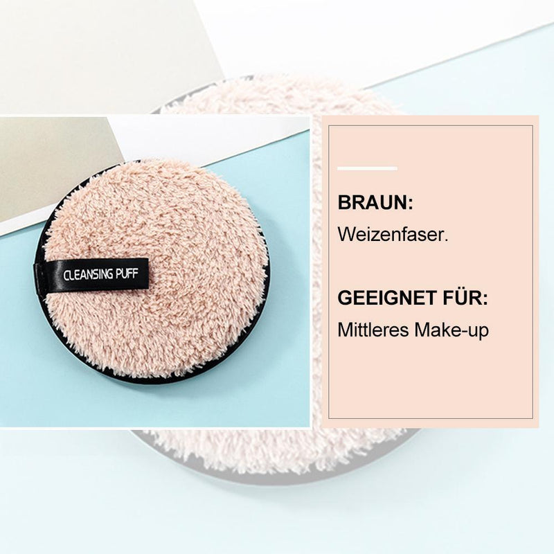 Wiederverwendbare Mikrofaser Makeup-Entferner Pads