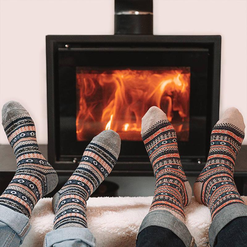 Unisex Nordischen Stil Socken