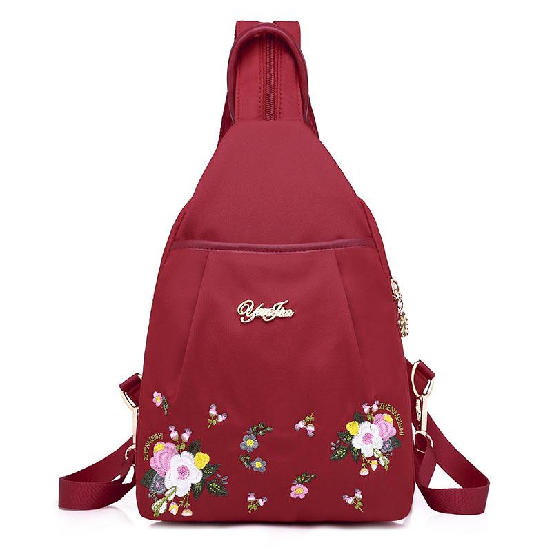 Damen Rucksack mit Stickerei