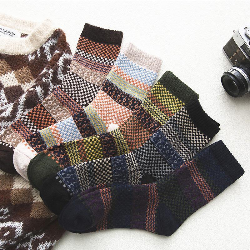 Unisex Nordischen Stil Socken