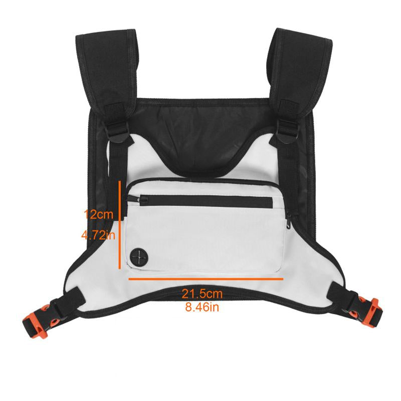 Tactical Brustrucksack Fitness Westentasche