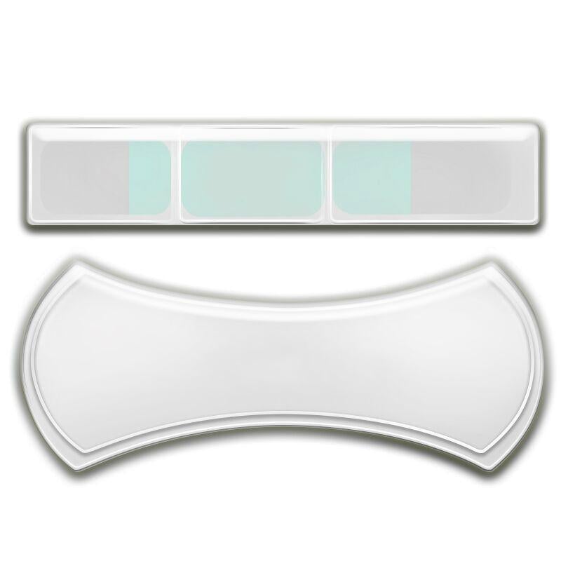 Bequee Multifunktionaler Gel-Aufkleber Waschbar Nano Rubber Pad (2 Stk im Set)