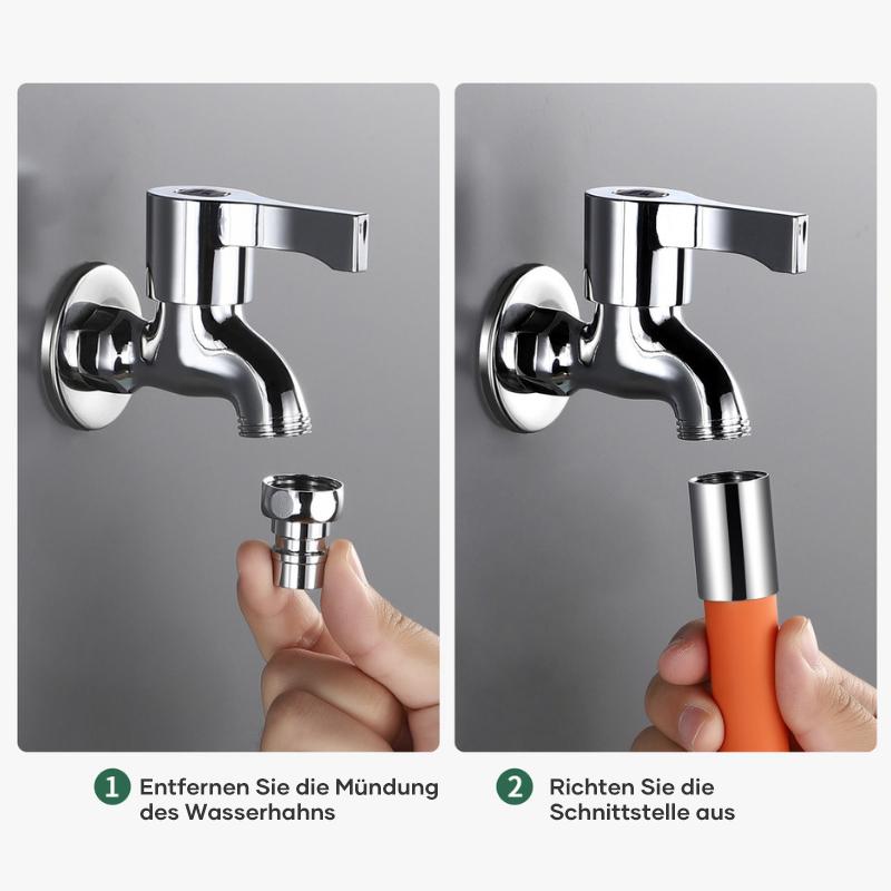 Universelles Flexible Wasserhahnverlängerung