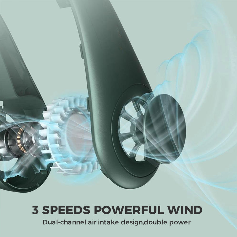 ✨2023 Neuer tragbarer Halsventilator