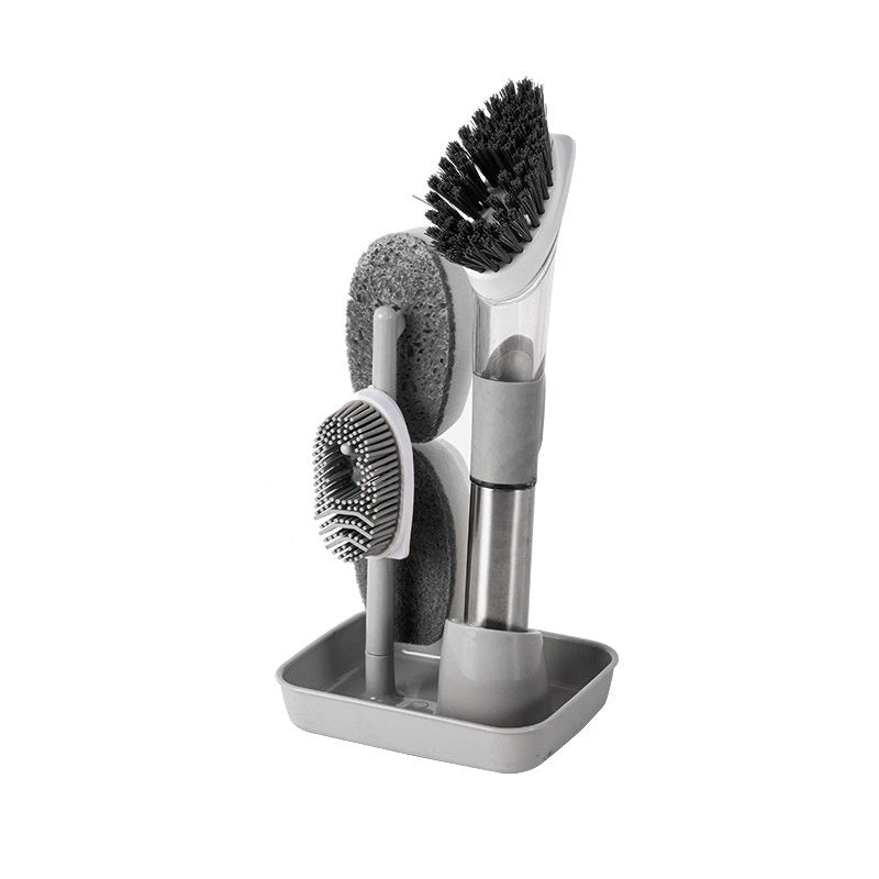 4-in-1 Seifenspender Spülbürsten Set