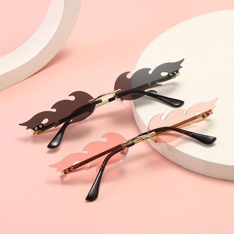 Rahmenlose Sonnenbrille