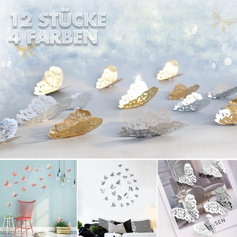 3D Wanddeko Wandsticker(12 St.)