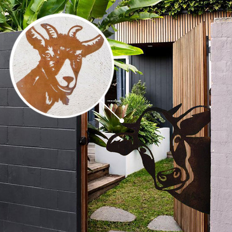 Bauerhof Metall Kunst Außendekoration