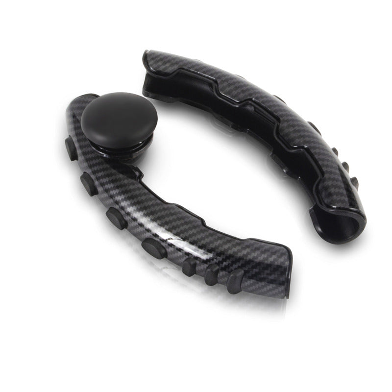 Rutschfeste Lenkradabdeckung aus Kohlefaser