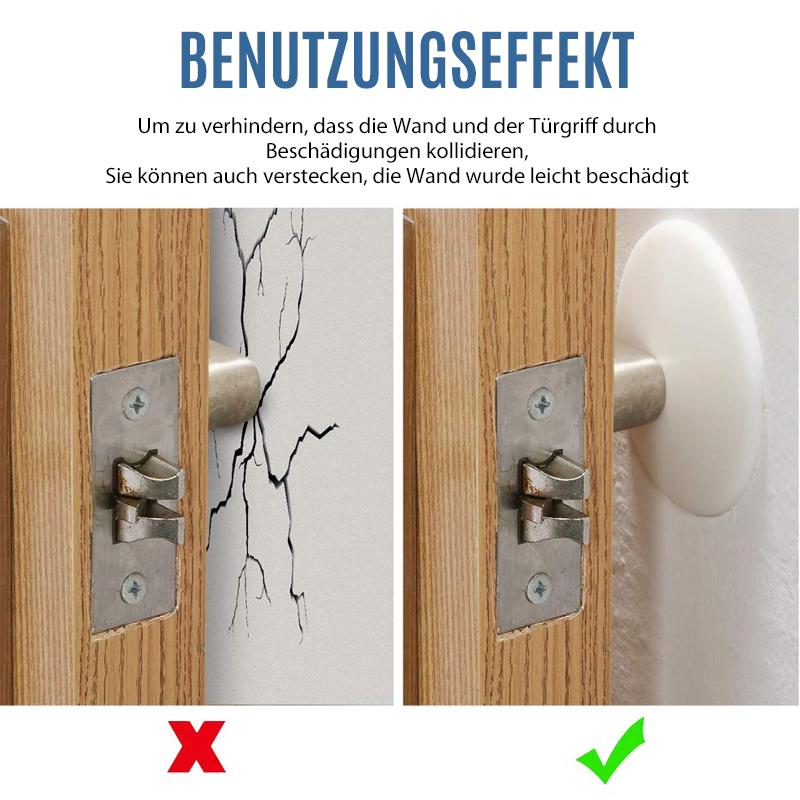 Wandschutz Selbstklebende Türgriff Wandschild, 3 PCs